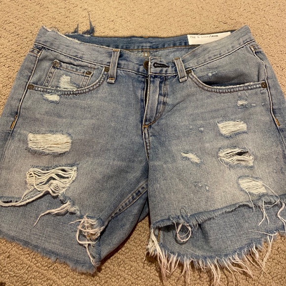 rag & bone Pants - Rag & Bone Mid Thigh Shorts
